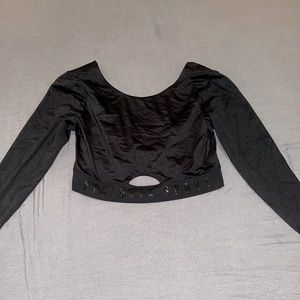 VS crop top black